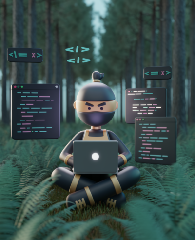 Code Ninja AI character chatbot